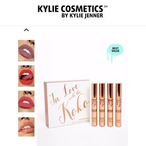 Kylie Cosmetics “In Love With the KoKo” lip set